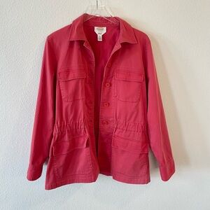 Talbots Coral Women's Utility Jacket